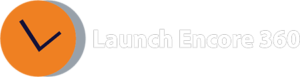Lauch Encore 360 white logo